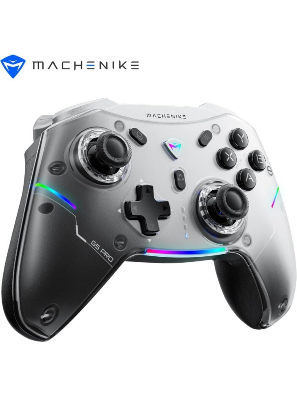 Wireless Gaming Controller for PC, Switch, iOS & Android - RGB Lights, Hall